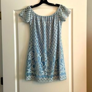 Powder blue dress